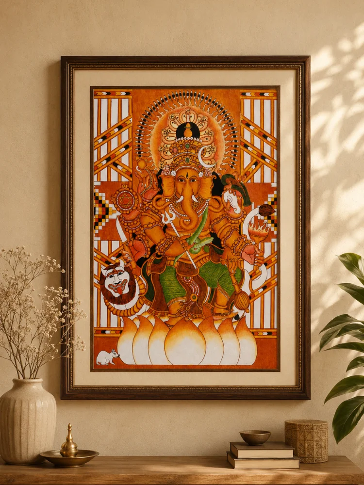 Dhishti Nivarana Ganapati - Mural Art
