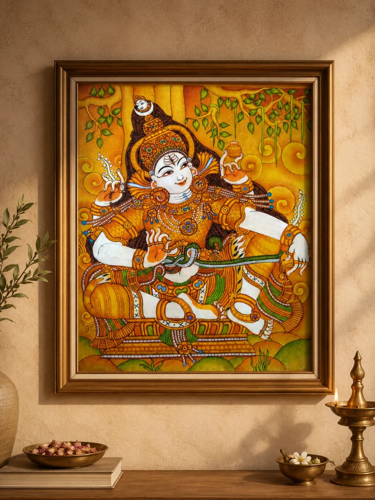 Jnana Dakshinamurthy - Mural Art