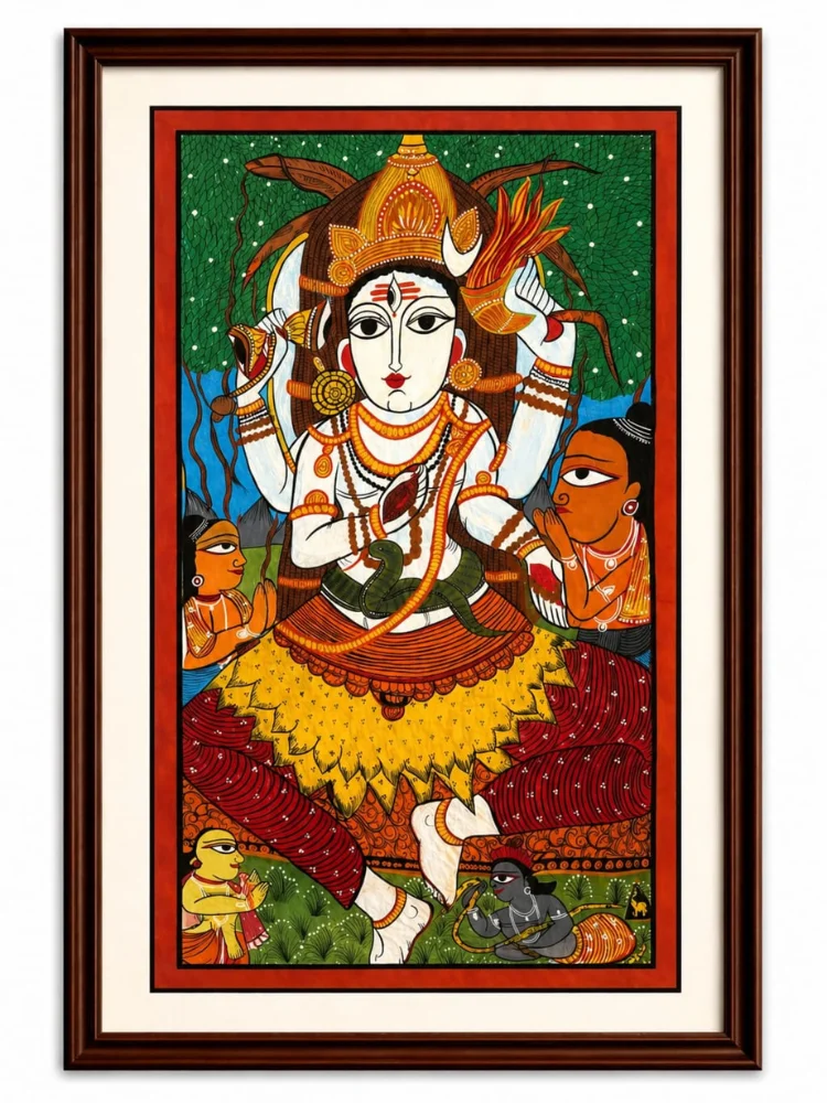Jnana Swarupa Dakshinamurthy - Pattachitra Art