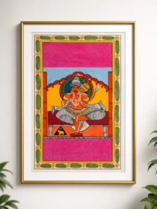 Rama Nama Japa Hanuman Chalisa Nama Dhaara - Pattachitra Art