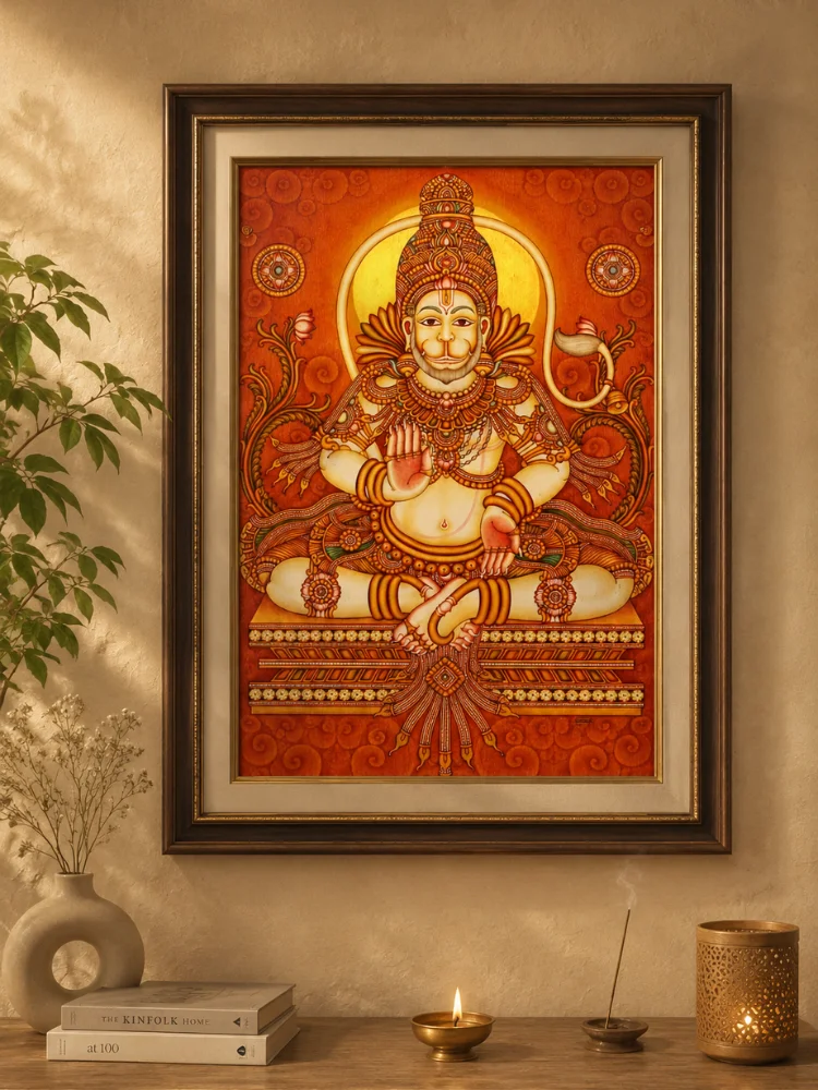 Sanjeevani Hanuman - Mural Art