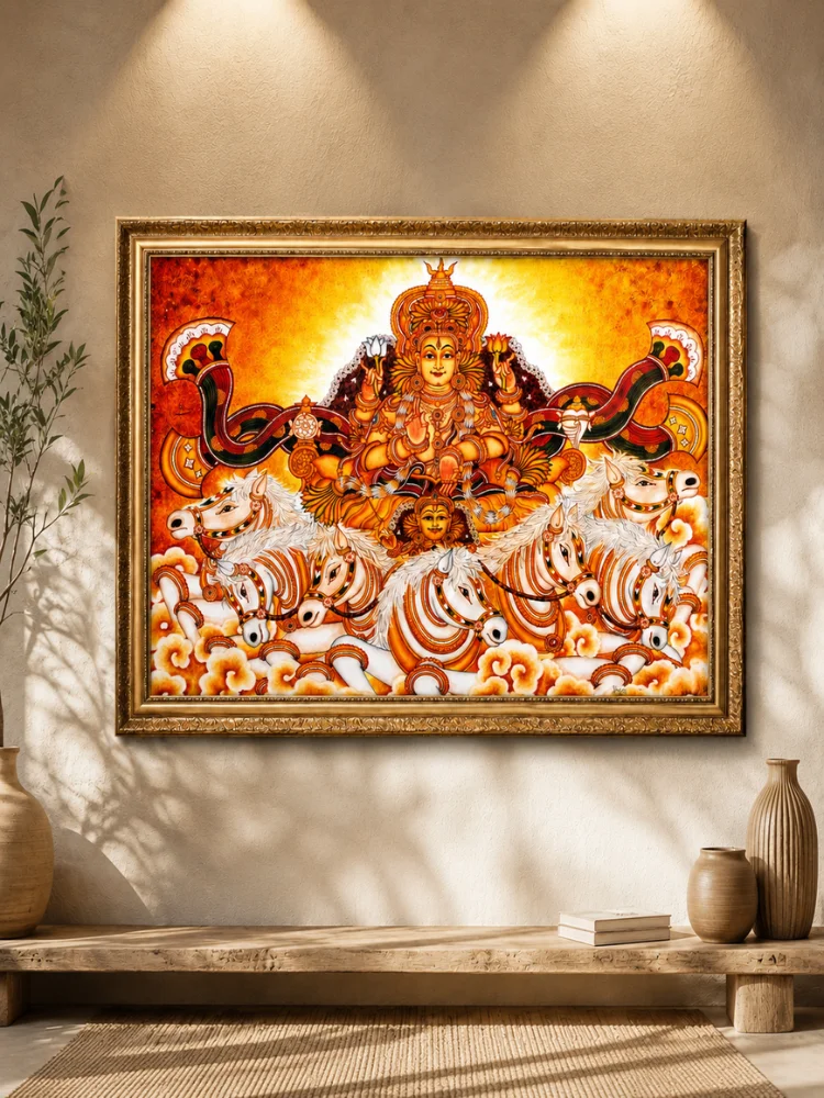 Saptashwa Surya Deva - Mural Art