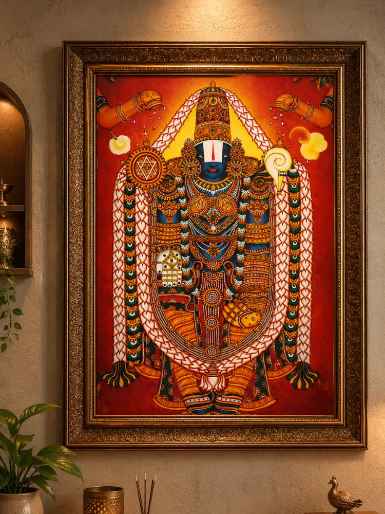 Vaikuntha Nayaka Srinivasa - Mural Art